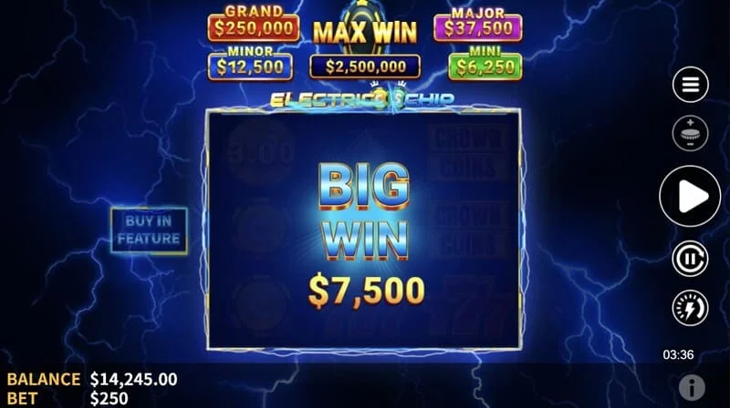Electric Chip – sista insamlingen av Electric Coins av samlaren med en fixerad Jackpot